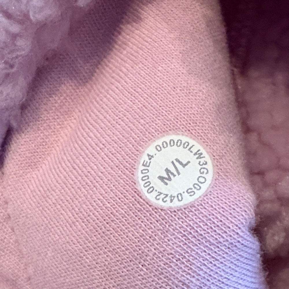 Lululemon Cozy Pink Crop Quarter-Zip Scuba - M/L - Picture 5 of 5